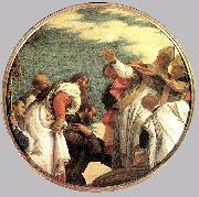 VERONESE (Paolo Caliari) The People of Myra Welcoming St. Nicholas oil painting